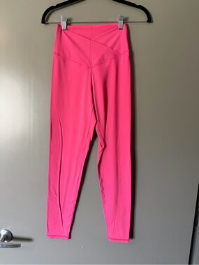 aerie Hot Pink High-Waist Leggings Medium